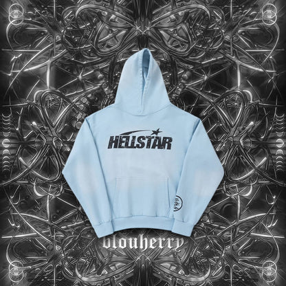 HELLSTAR BLUE HOODIE