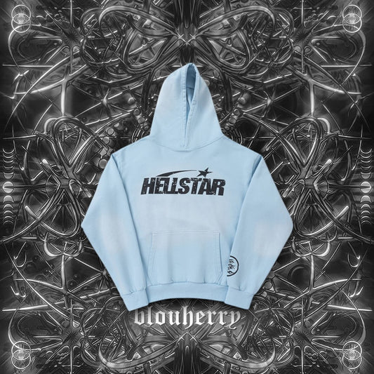 HELLSTAR BLUE HOODIE