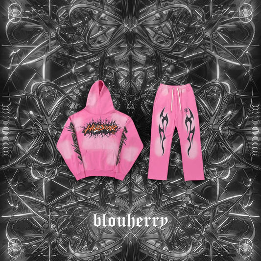 HELLSTAR PINK TRACKSUIT