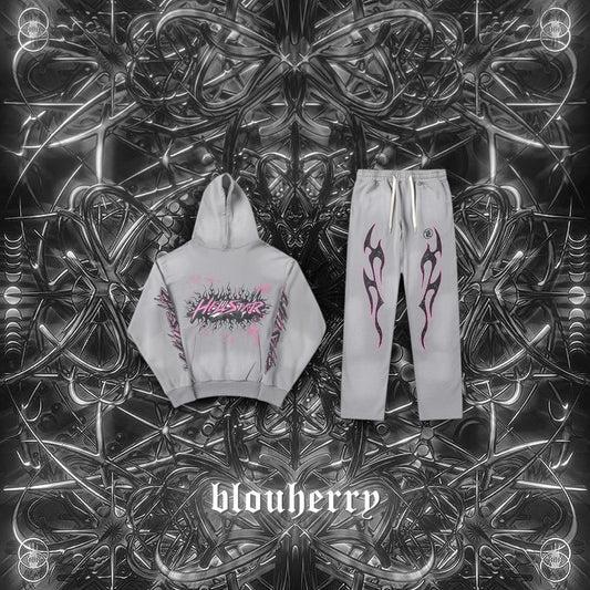 HELLSTAR GREY TRACKSUIT