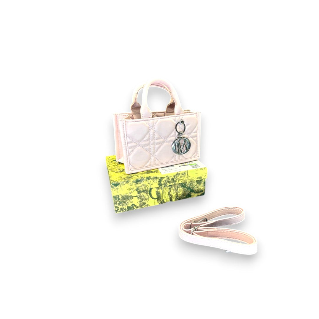 Mini Dior Book Tote Blush Pink