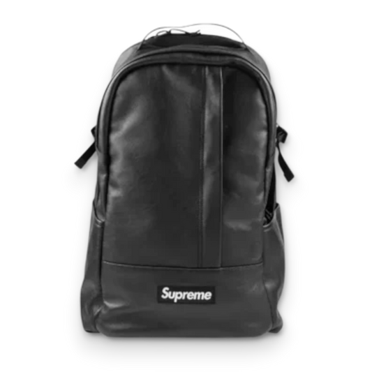 Supreme leather backpack