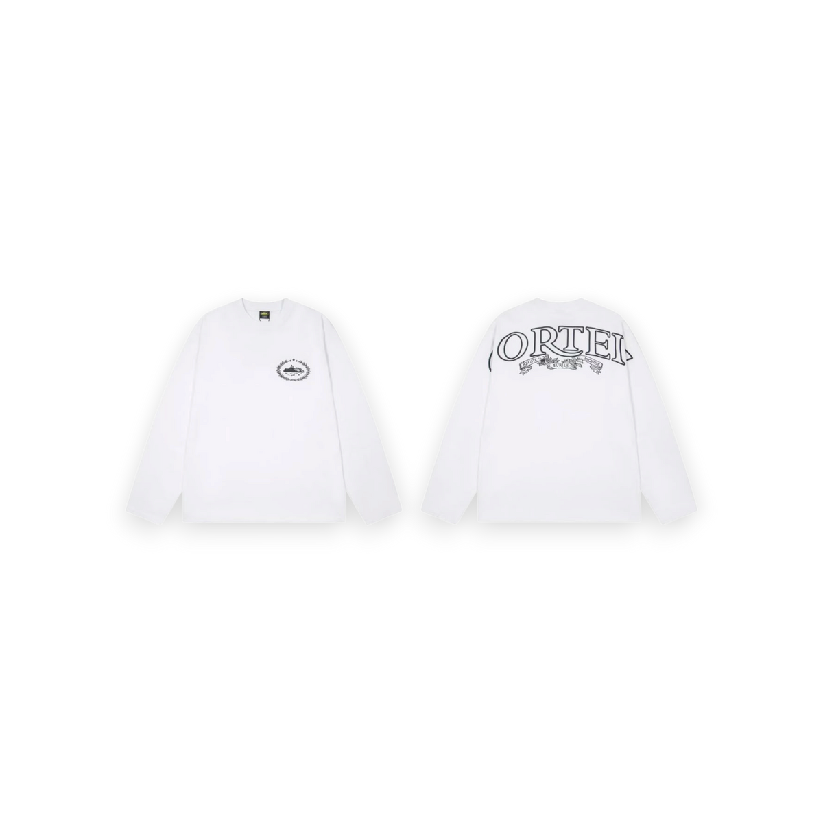 corteiz Sleeve White