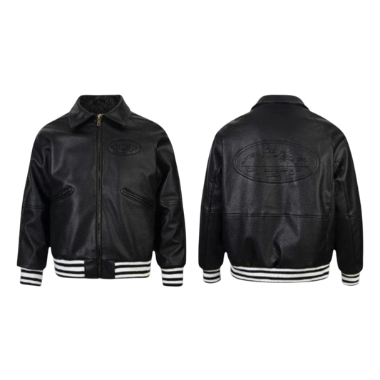 Corteiz Leather Jacket