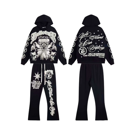 Hellstar Hoodie and Pants "Only in Darkness you can see Stars"