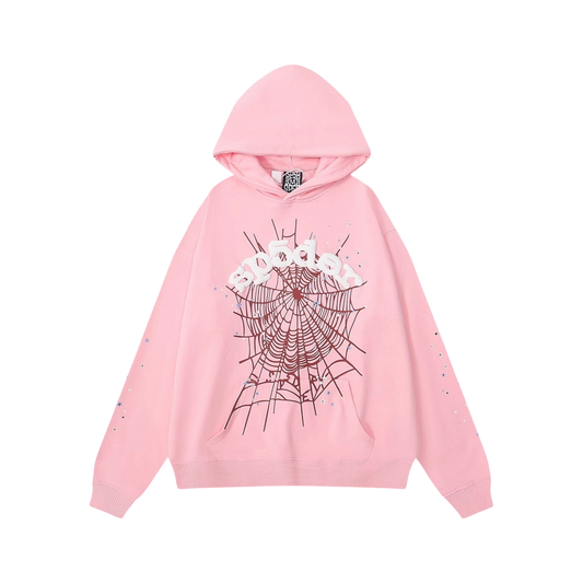 SP5DER Hoodie Pink