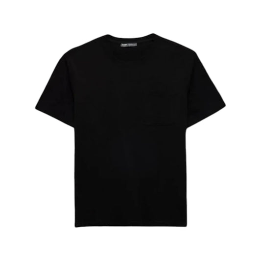 Plain black T-shirt