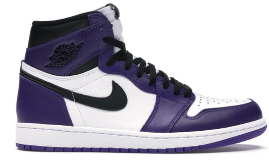 JORDAN 1 RETRO HIGH COURT PURPLE WHITE
