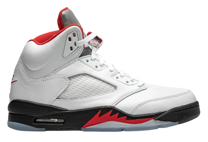 Air Jordan 5 Retro "Fire Red Silver Tongue