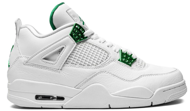 Air Jordan 4 "Green Mettalic"