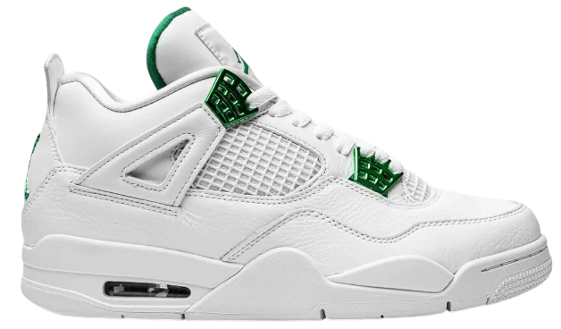 Air Jordan 4 "Green Mettalic"