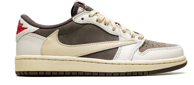 AIR JORDAN 1 RETRO LOW OG SP "TRAVIS SCOTT REVERSE MOCHA"