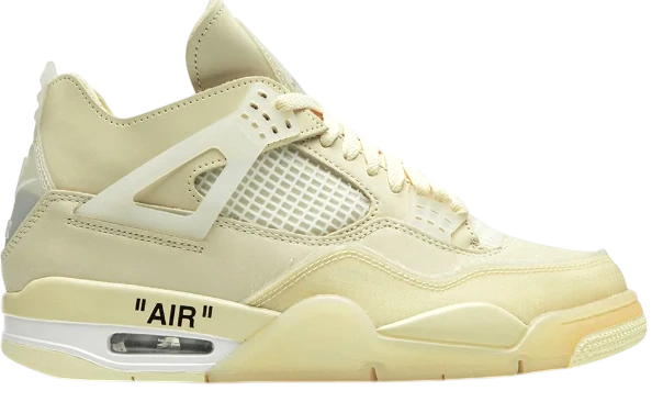 Off-Whit Air Jordan 4 Retro SP "Sail"