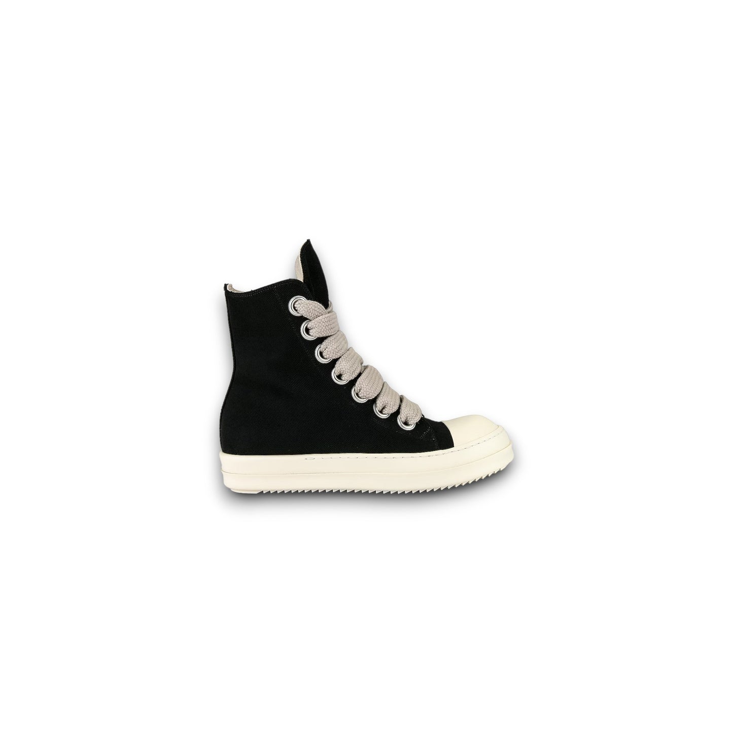 RICK OWENS  Black Jumbo Lace High