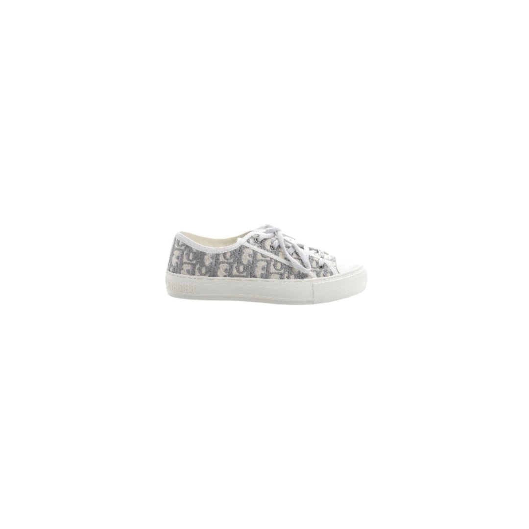 CHRISTIAN DIOR Canvas Oblique Walk'N'Dior Low