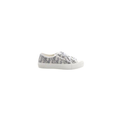 CHRISTIAN DIOR Canvas Oblique Walk'N'Dior Low