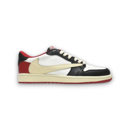 Jordan 1 Low Black Red x Travis Scott