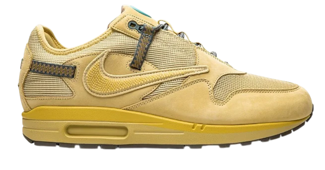 NIKE AIR MAX 1 "TRAVIS SCOTT CACTUS JACK SATURN GOLD"